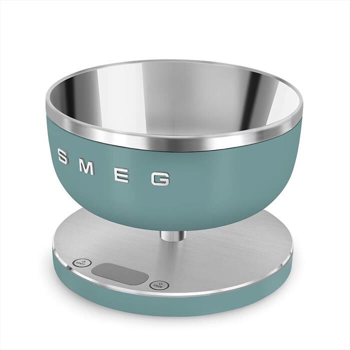 SMEG - Bilancia da cucina Linea Collezione KSC01EGMWW-Verde Smeraldo Opaco