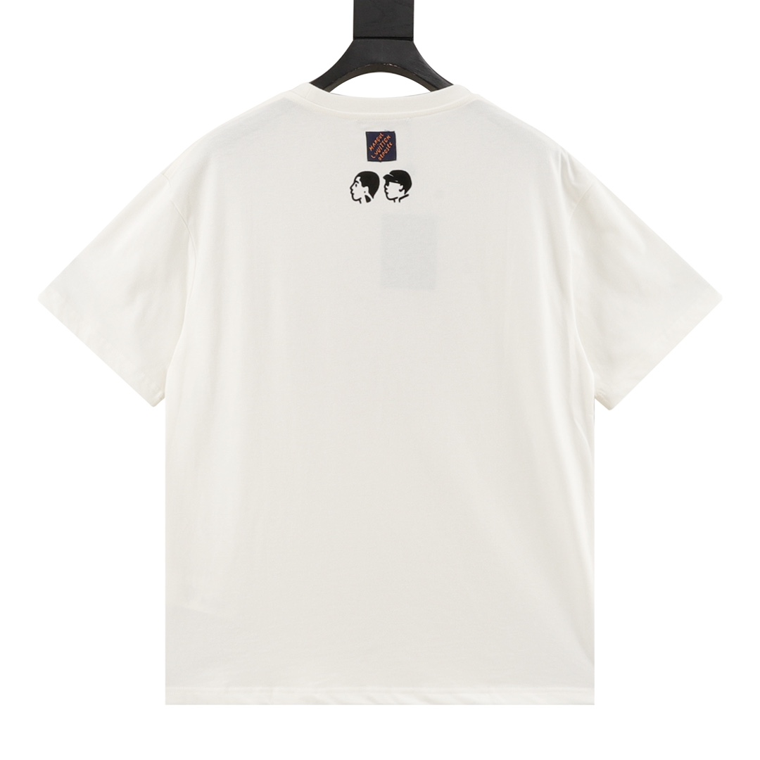 LV Logo lettering T-shirt