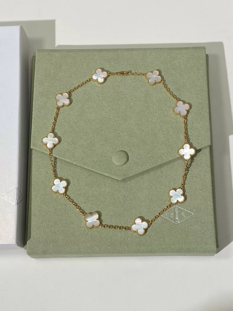 Van Cleef & Arpels Alhambra 10 motifs necklace