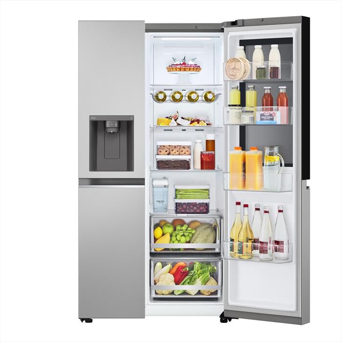 LG - Frigorifero side by side INSTAVIEW GSGV81PYLL-Prime Silver