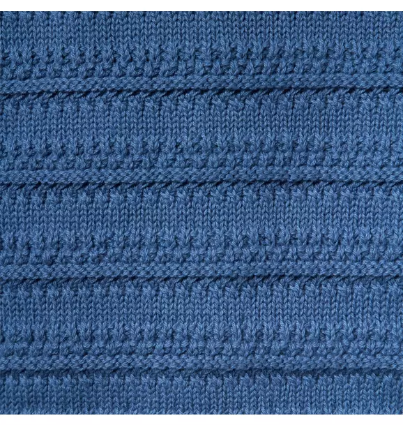 Textured Knit Polo