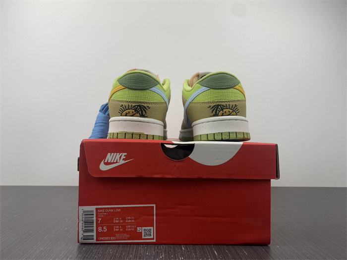 NK Dunk Low Next Nature Sun Club Arctic Orange DM0583-800