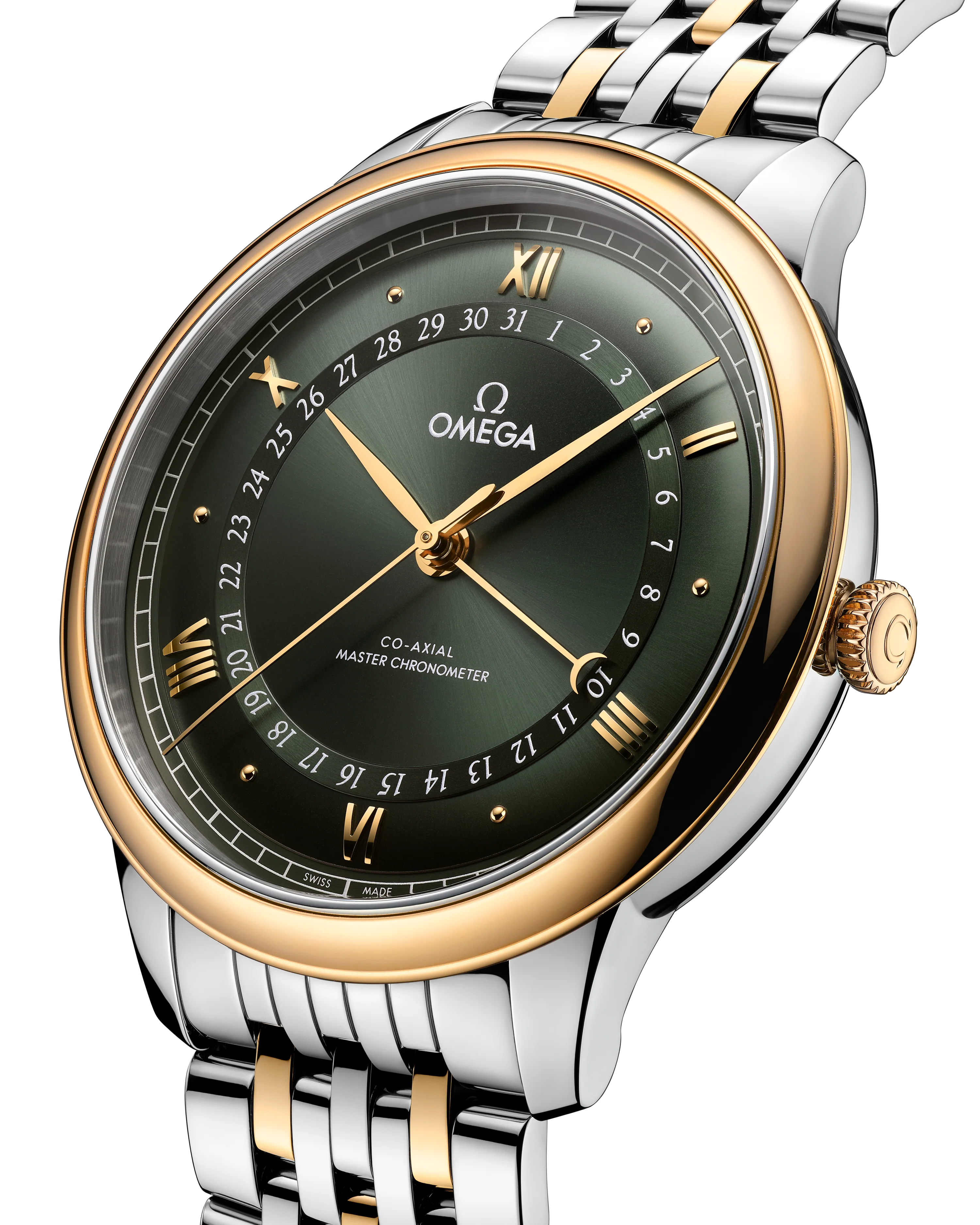 Omega De Ville Prestige, Stainless Steel and 18k Yellow Gold, 42mm  434.20.42.22.10.001