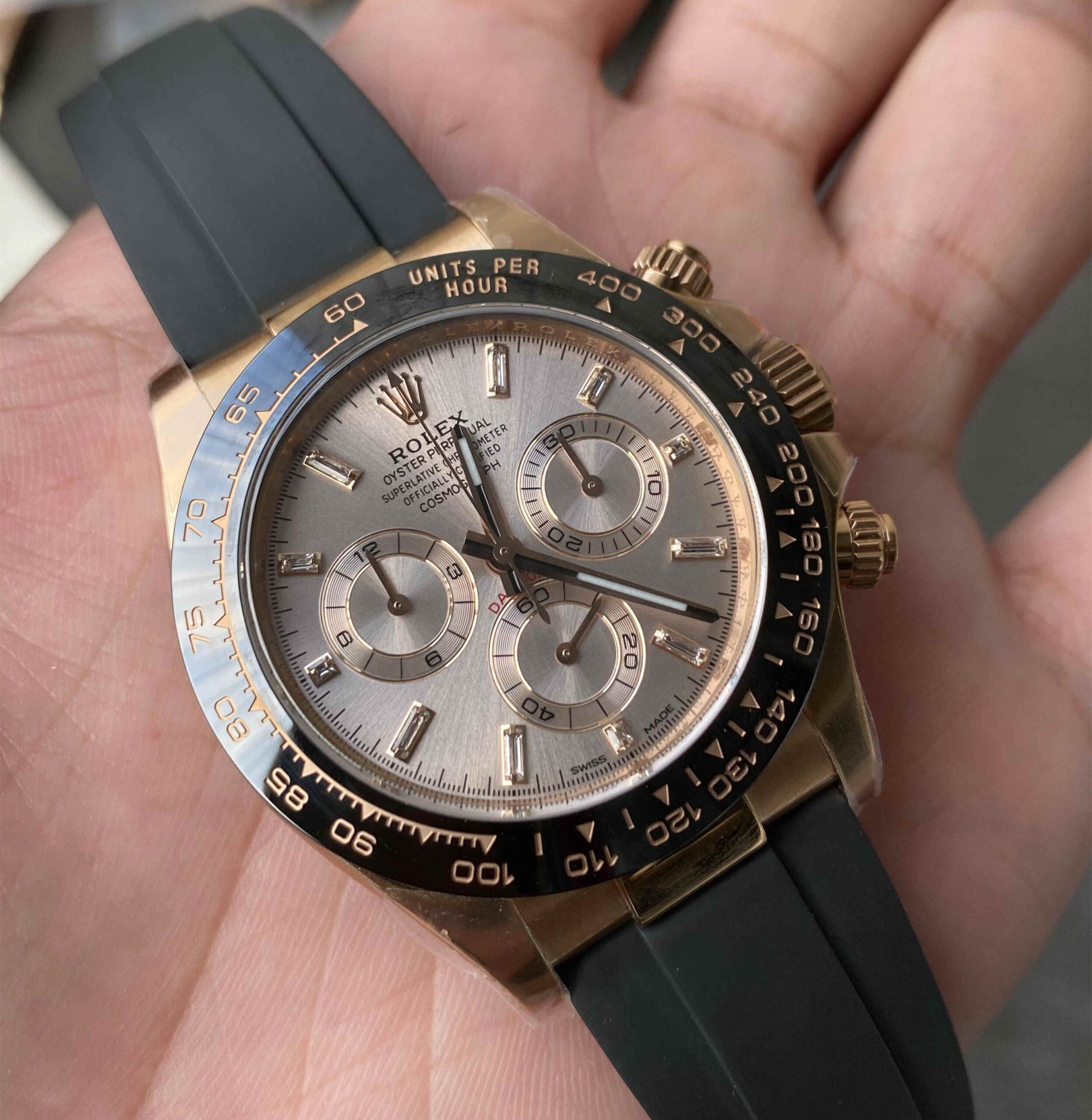 Clean Rolex Daytona 126515LN Replica – Premium Everose Gold Chronograph
