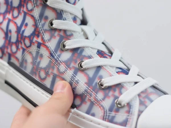 DR B23 League High – Red Blue Oblique