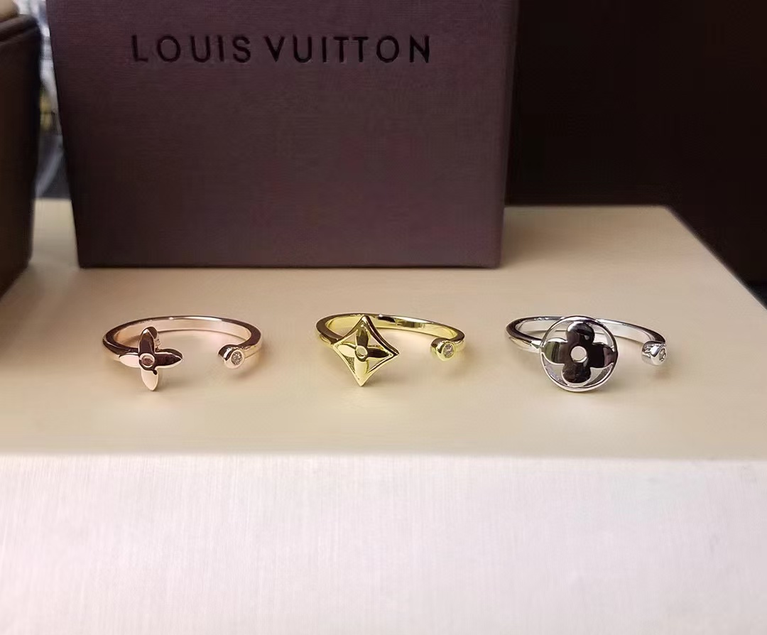 Fashion Flowers Diamond Non allergic open-ended Ring JZ-914027