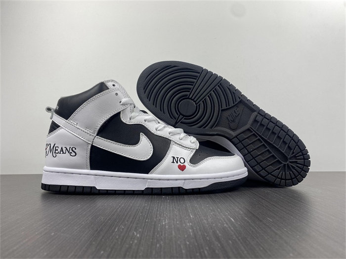 NK SB Dunk High Supreme By Any Means Black DN3741-002