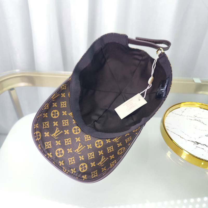 Classical Adjustable Brown Baseball Cap MZ-916102