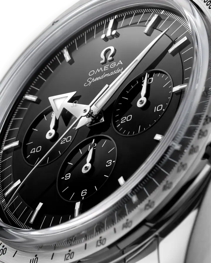 Omega Speedmaster Calibre 321 Chronograph 38.6mm Mens Watch Black-P17331894