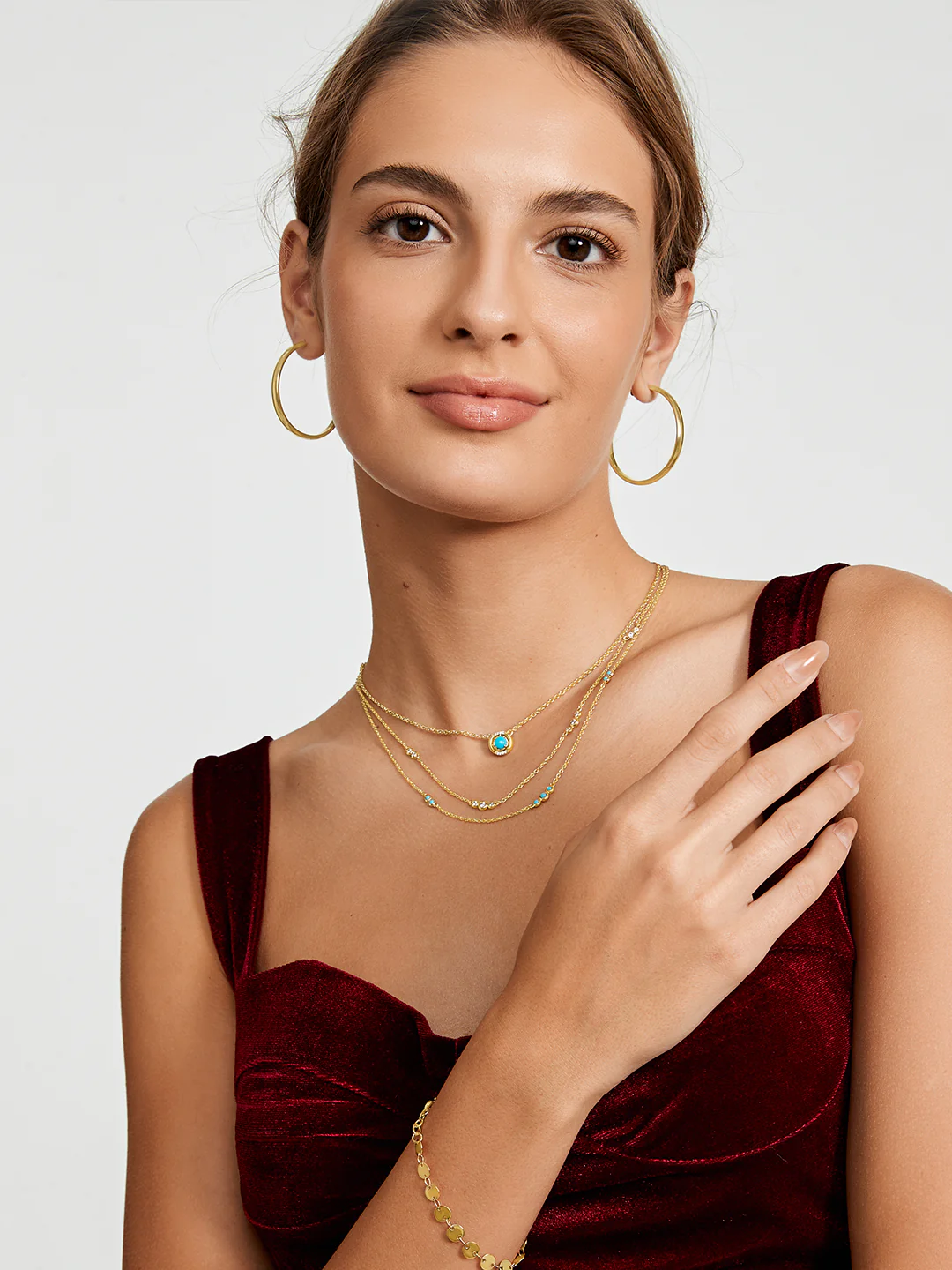 Halo Crystal Necklace