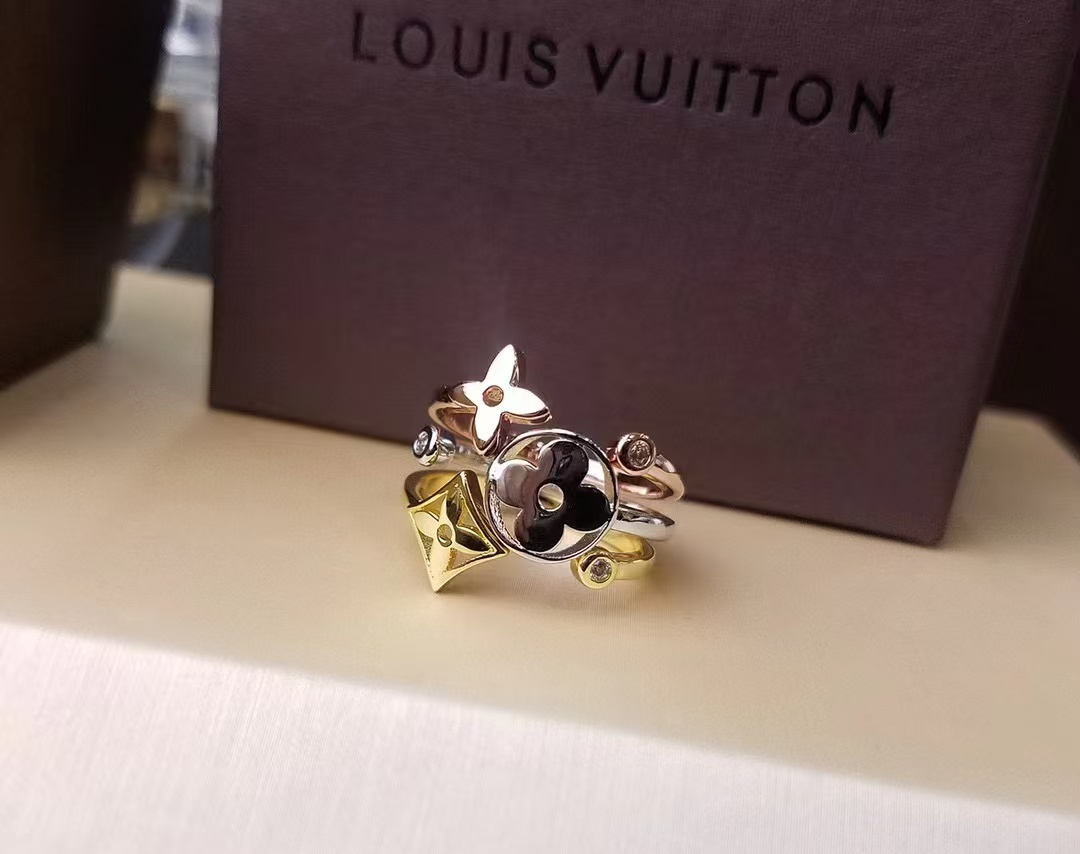 Fashion Flowers Diamond Non allergic open-ended Ring JZ-914027