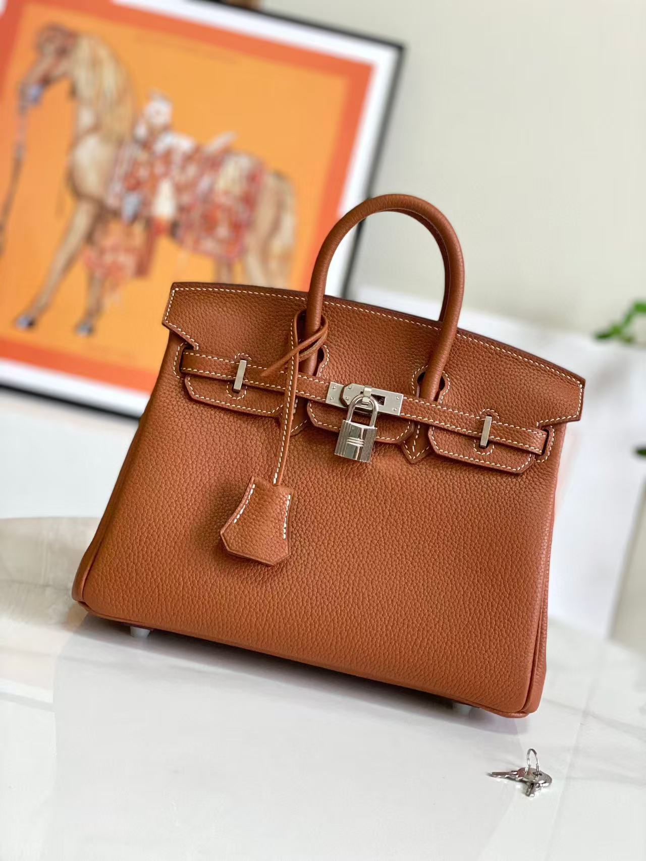 Hermes Birkin 25-35cm custom TOGO