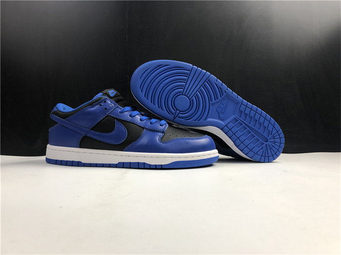 NK Dunk Low Retro Black Hyper Cobalt DD1391-001