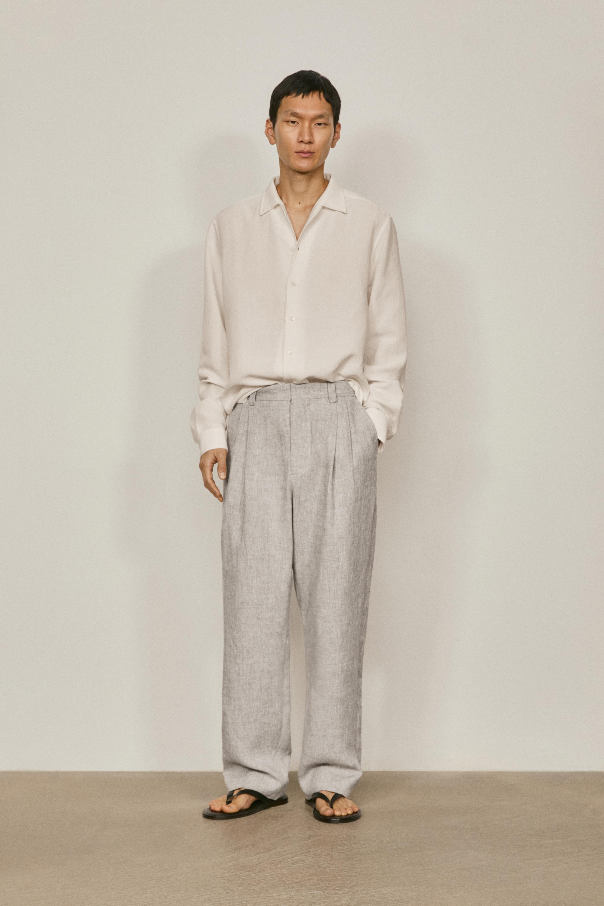 Pantalón total look lino - LIMITED EDITION