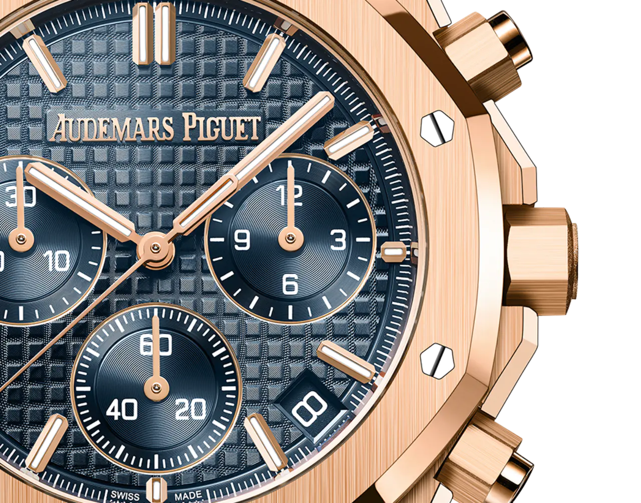 Audemars Piguet ROYAL OAK Pink Gold “Bleu nuit nuage 50” Dial CHRONOGRAPH 41mm 26240OR.OO.1320OR.05