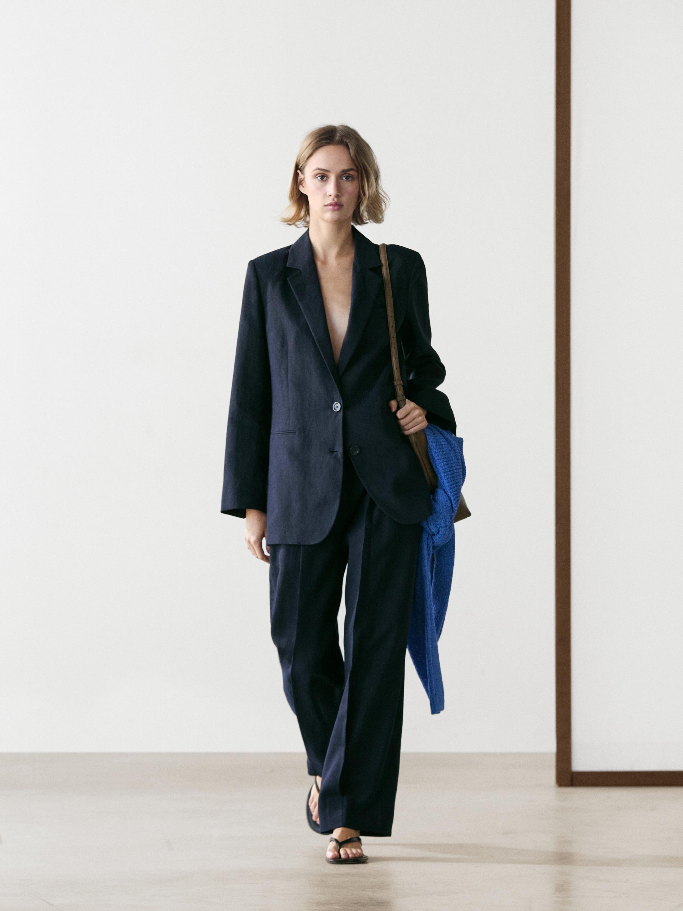 Americana traje 100% lino