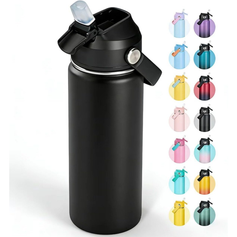 THERMOCLOUD 18oz Insulated Stainless Steel Water Bottle