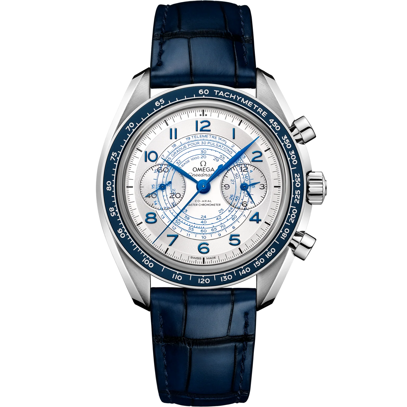 Omega Speedmaster Chronoscope Silver Dial 43mm Stainless Steel Strap 329.33.43.51.02.001
