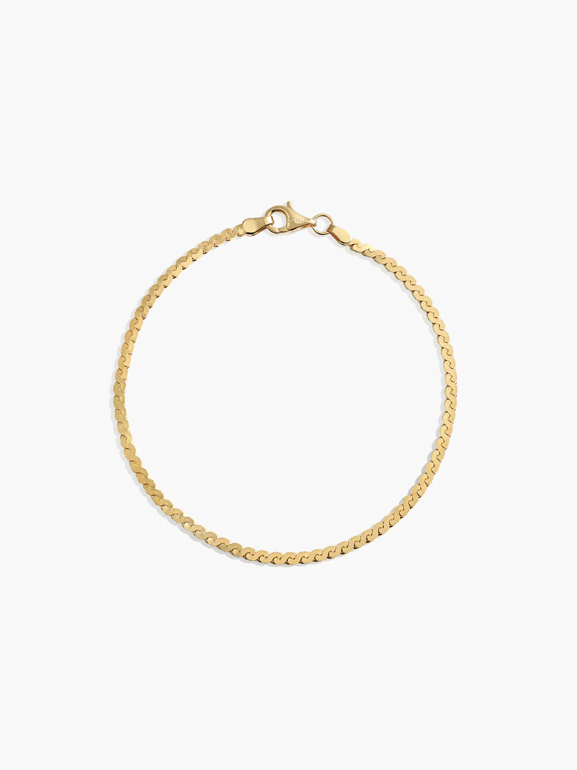 Serpentine Chain Bracelet