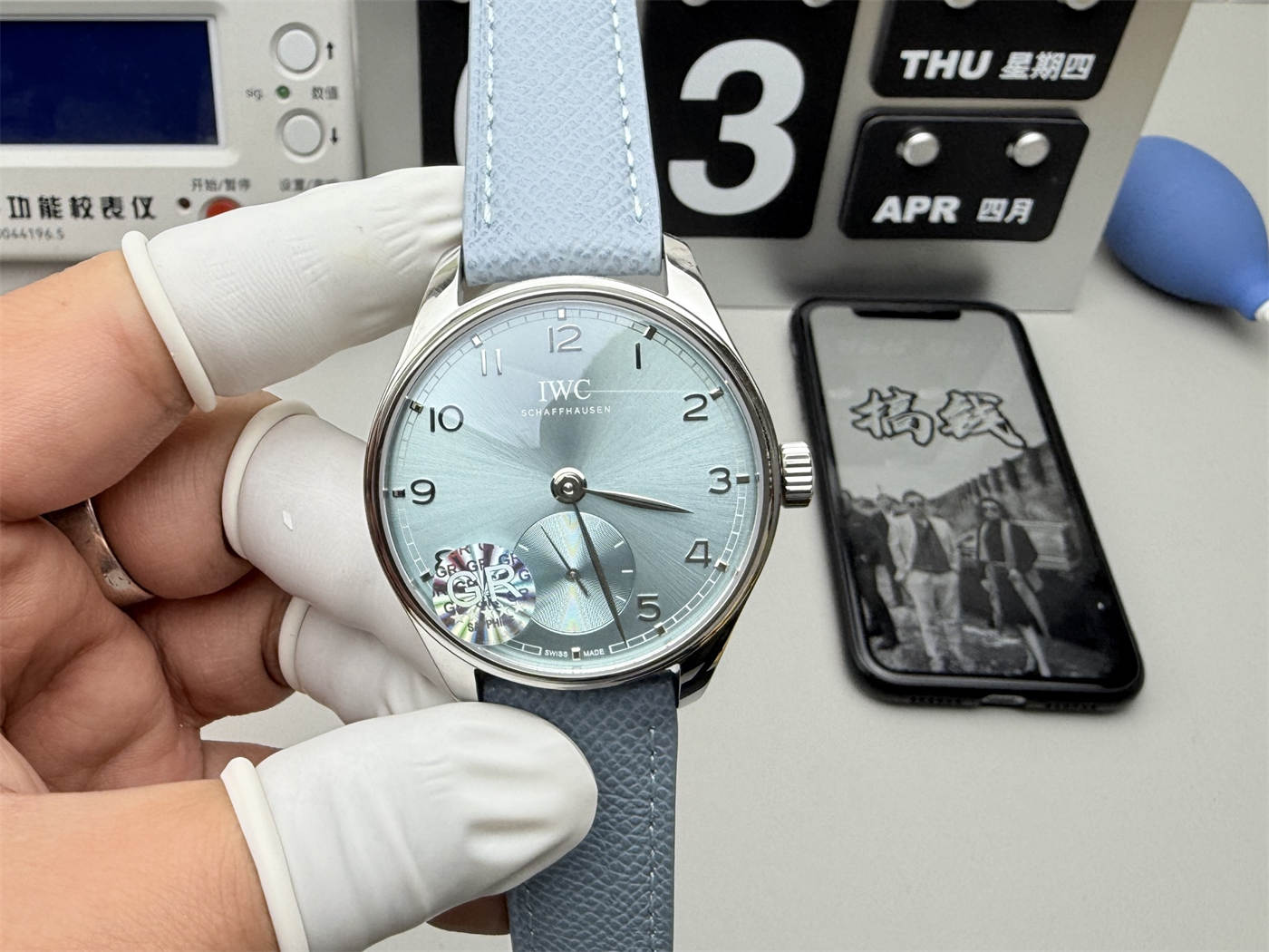 IWC Portugieser IW358402 Replica – 18K White Gold 40.4mm Dress Watch