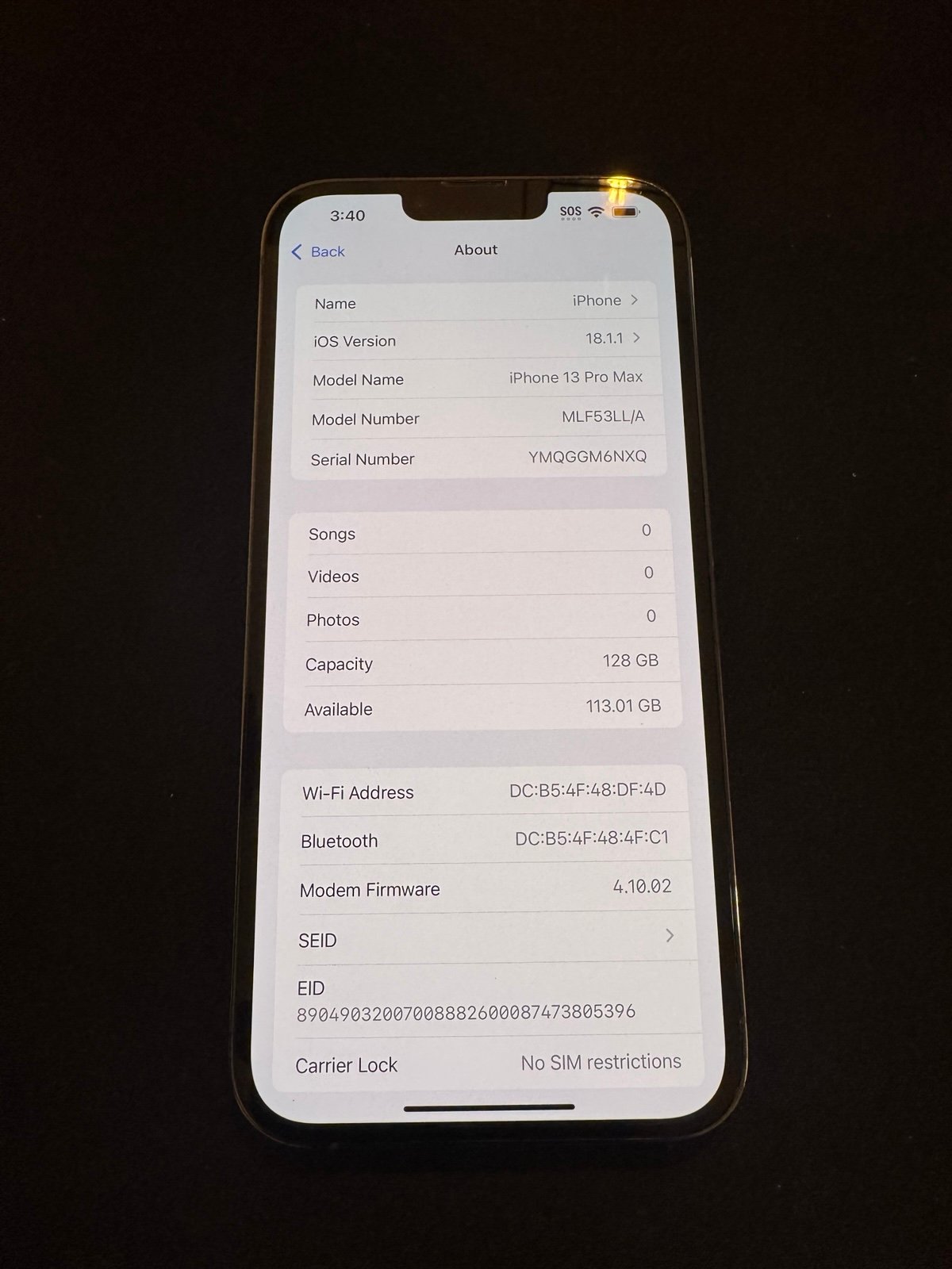 Apple iPhone 13 Pro Max! 3Y38