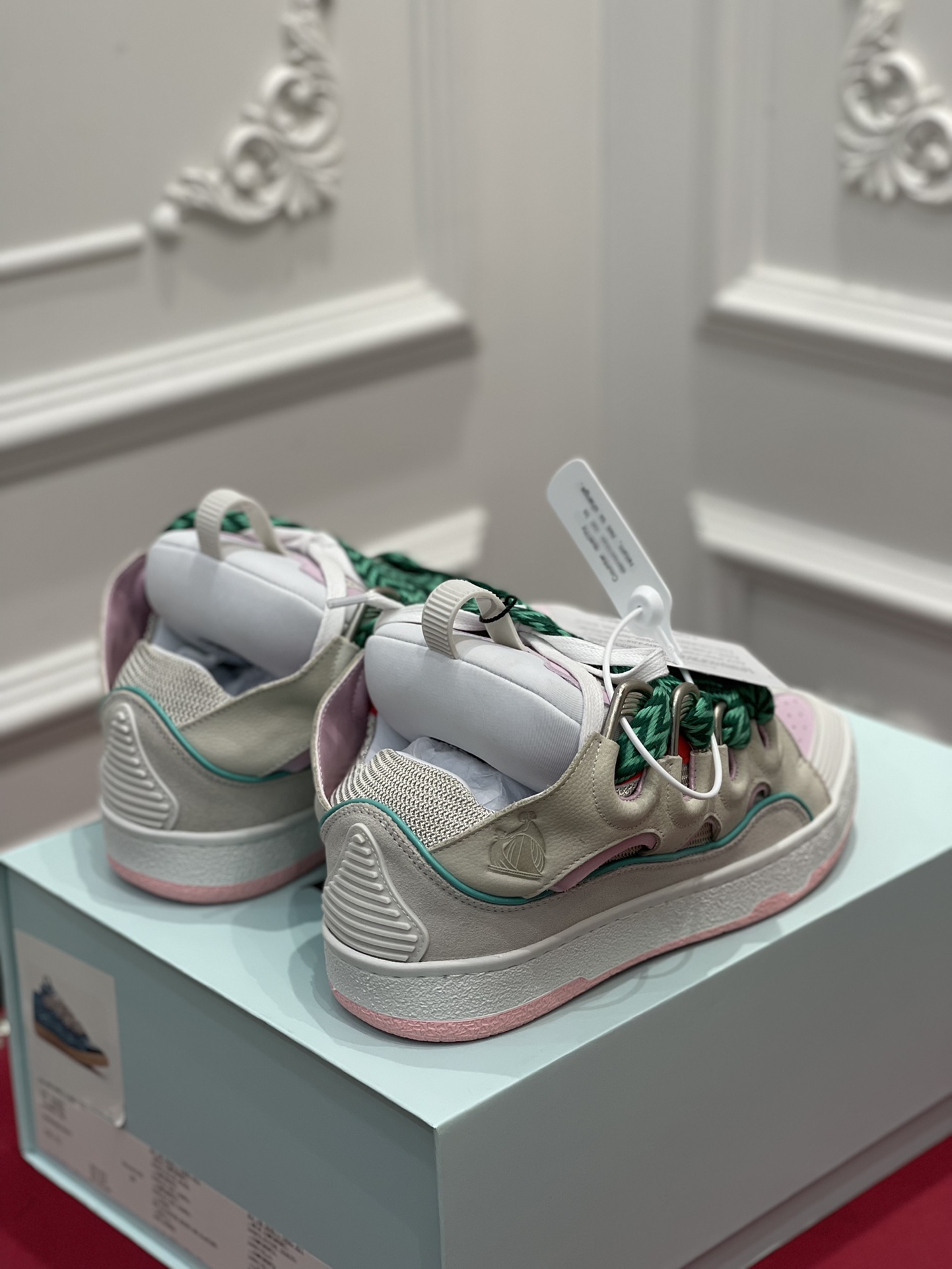 LAN Curb SneakerBeige Pink FM-SKRK11-DALL-P225205