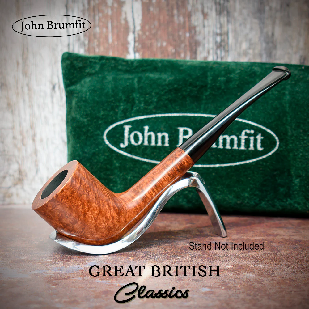 John Brumfit Great British Classics Briar Smoking Pipe - Zulu