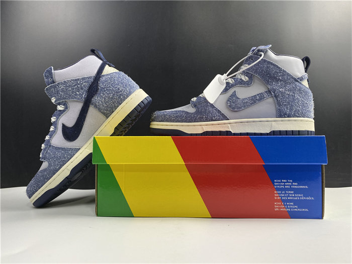 NK Dunk High AB Notre Midnight Navy CW3092 -400