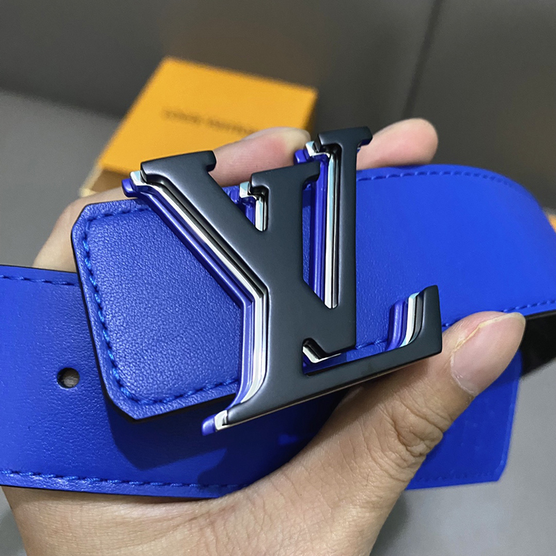 Fashion Top quality steel Buckle Belt Wide-4cm Real Leather reversible Belt PD-862135