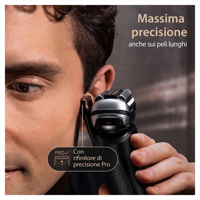 BRAUN - Rasoio SERIES 9 PRO+-Nero