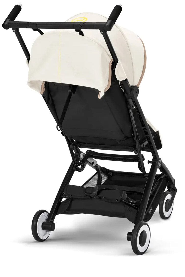Cybex Libelle 2 Compact Stroller (with 1 Pull Harness) - Seashell White / Light Beige