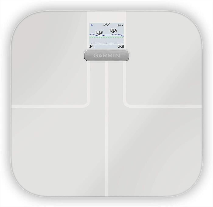 GARMIN - Bilancia pesapersone INDEX S2-Bianco