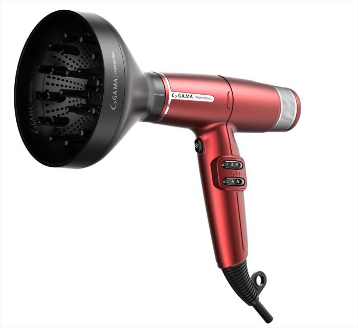 GAMA - Asciugacapelli IQ LITE-Rosso