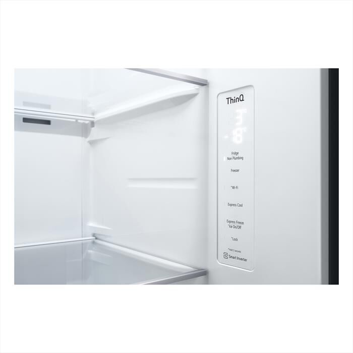 LG - Frigorifero side by side GSGV81EPLL InstaView - E-Black