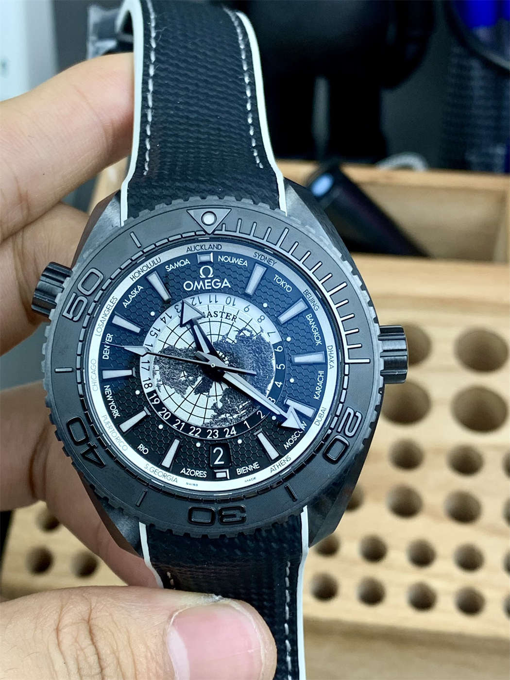 Omega Seamaster 215 Replica – Black Ceramic 45.5mm (VS Factory)
