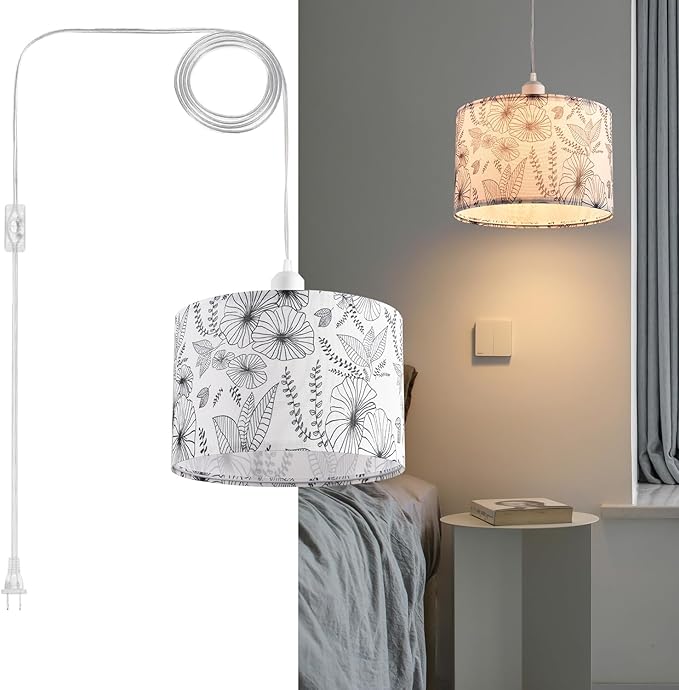 LUMISCAPE 2 Pack Plug in Pendant Light