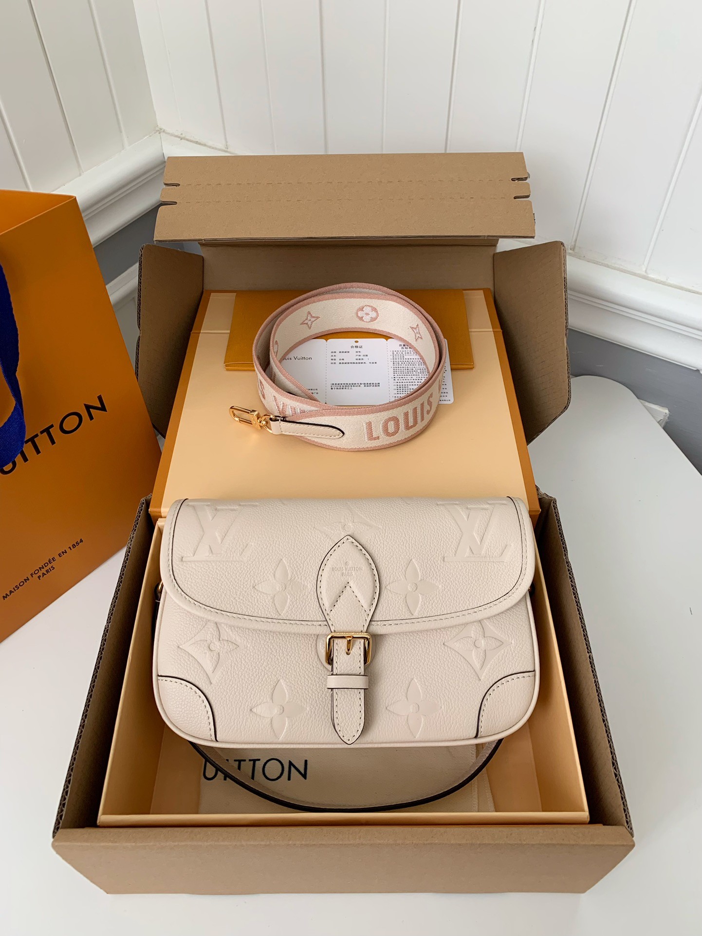 LV DIANE 23*16*8.5cm（Multiple colors）