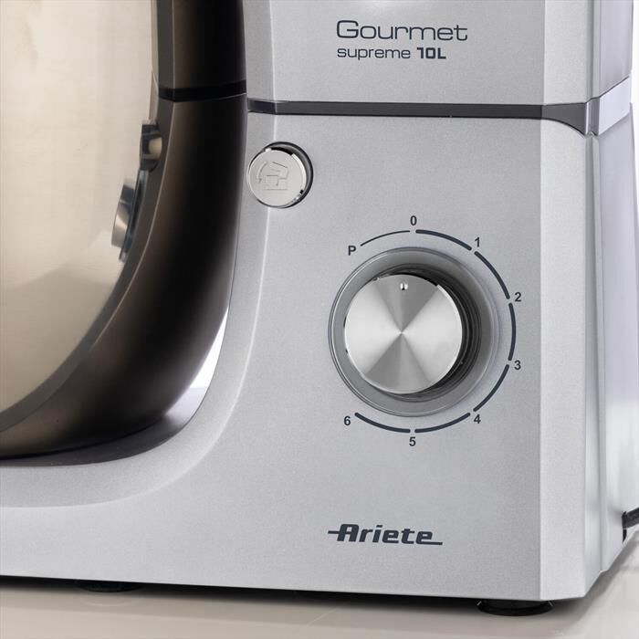 ARIETE - 1576 GOURMET SUPREME IMPASTATRICE 10L-Acciaio inox