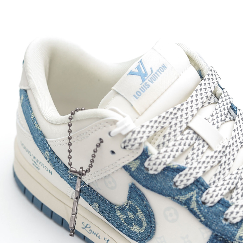 NK SB Dunk Low x Lois Vuton Denim Blue NNL24112204