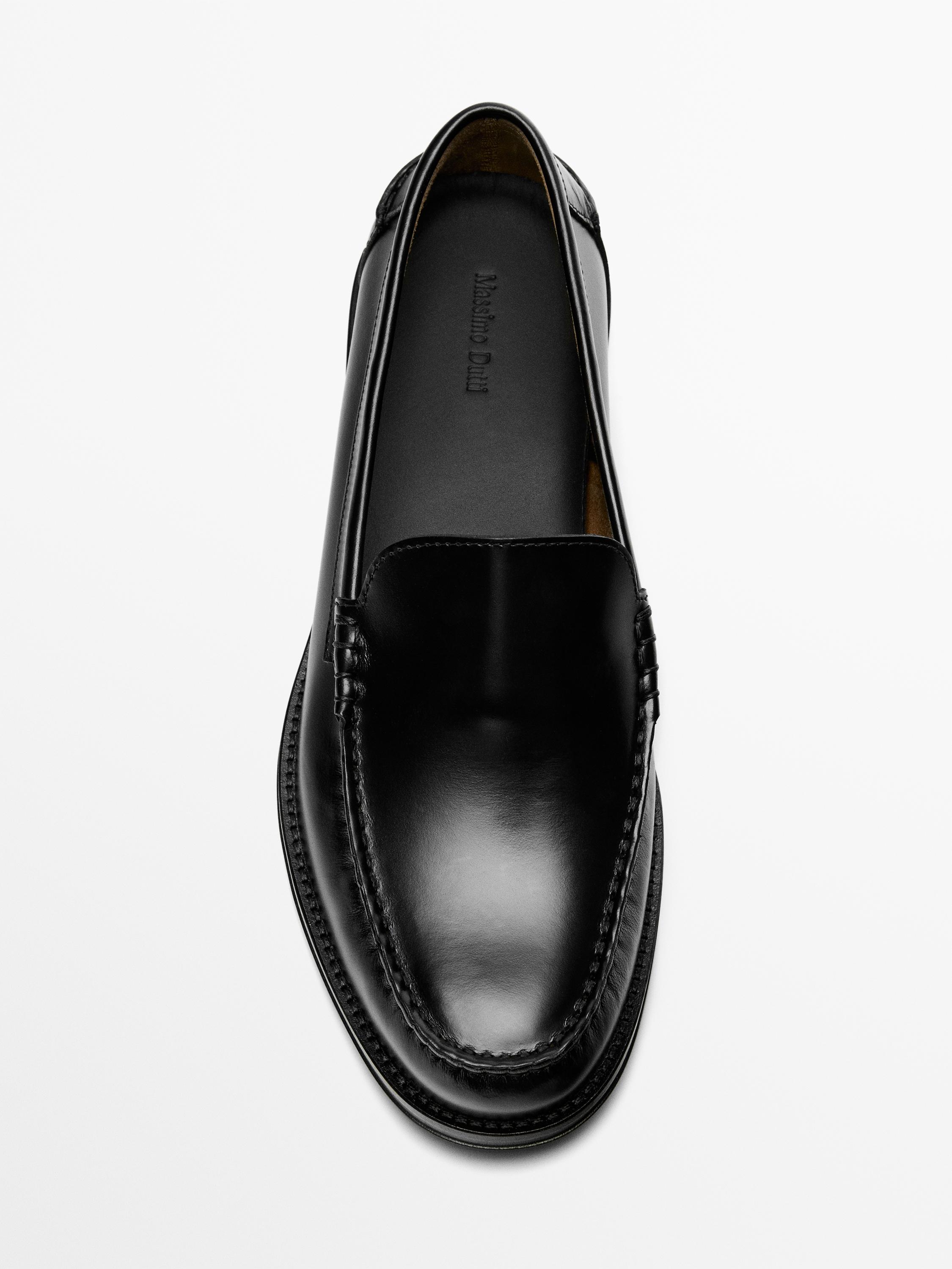 Mocasín antic piel