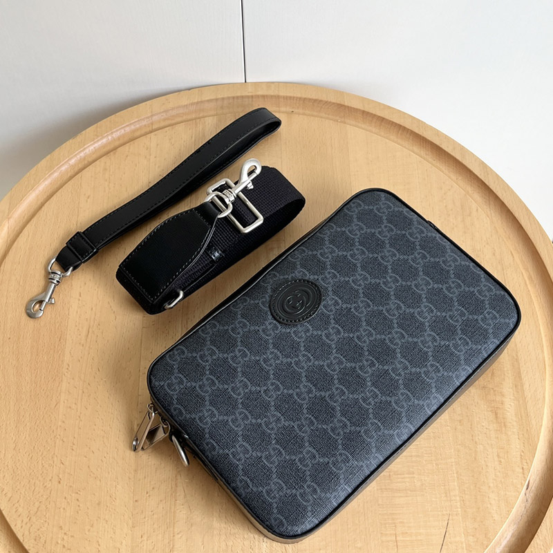 Size 9.3″x6.3″x1.8″ Gray Adjustable Strap HandBag BB-921630