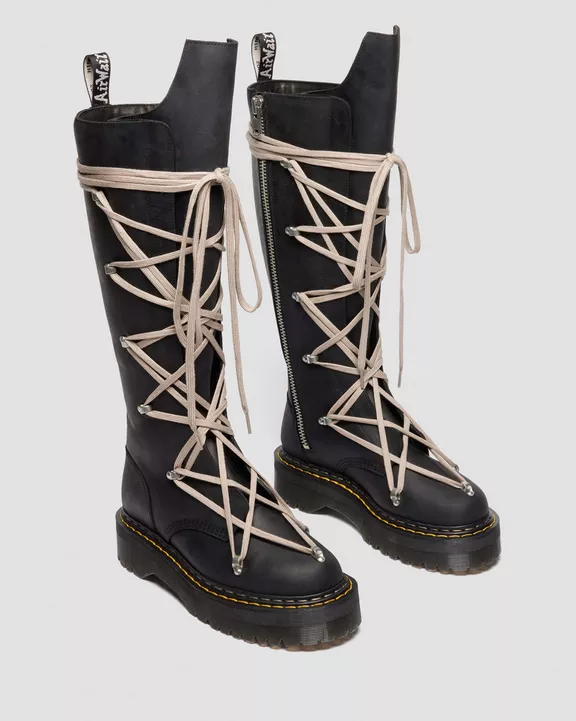 1B60 Rick Owens Pentalace Boots