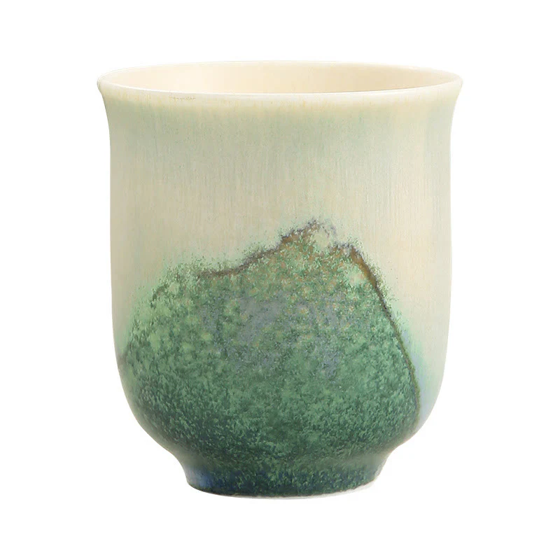 Creative Green Ceramic Teacup Kung Fu Tea Cups
