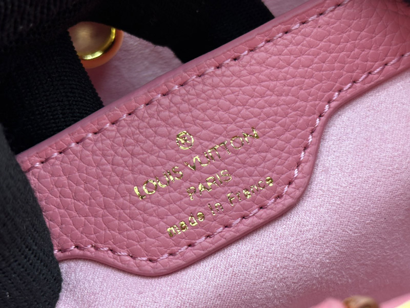 Pink Leather Big:10.6″x6.9″x3.5″ Small:8.3″x5.5″x3.1″ Totebag With Adjustable Strap BB-921422