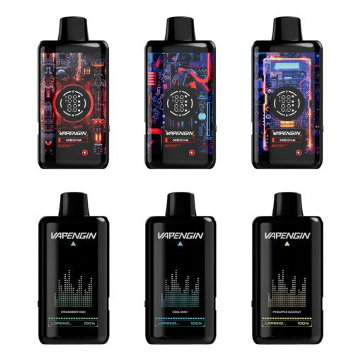 🔥 Vapengin Mecha 50K Disposable Vape — Do 50 000 Zaciągnięć Pełnych Smaku | Szybka wysyłka z magazynu w Polsce 🚚