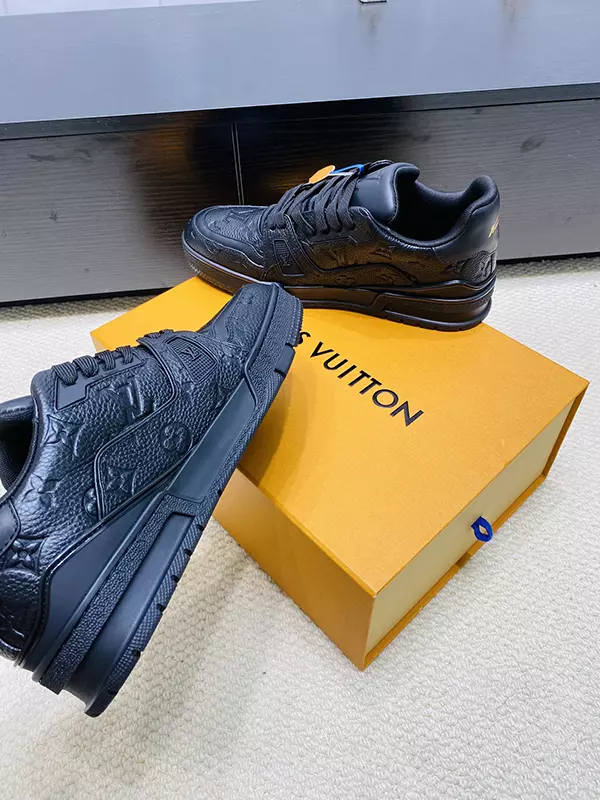 Top Quality Embossed leather 3cm Platform Casual Shoes LX-872556