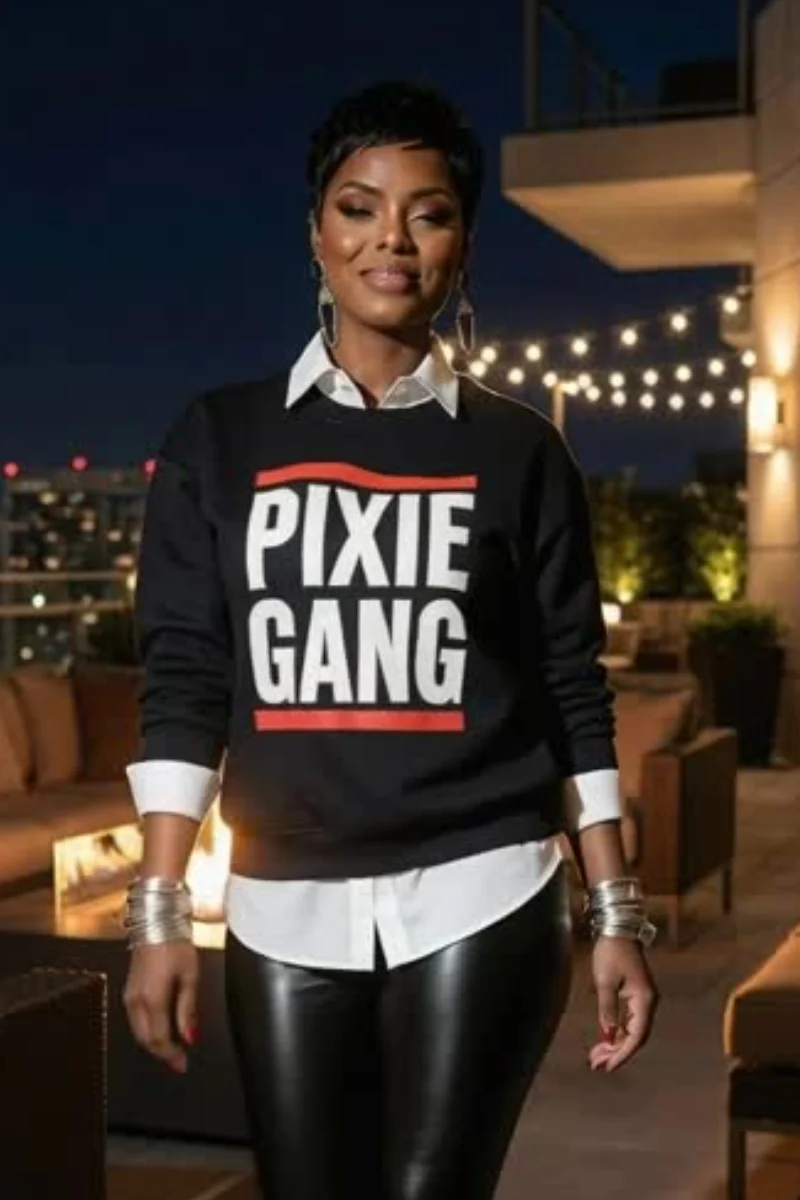 Pixie Gang Sweatshirt (Blk)