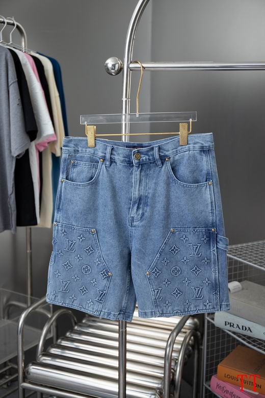 LV Jean shorts