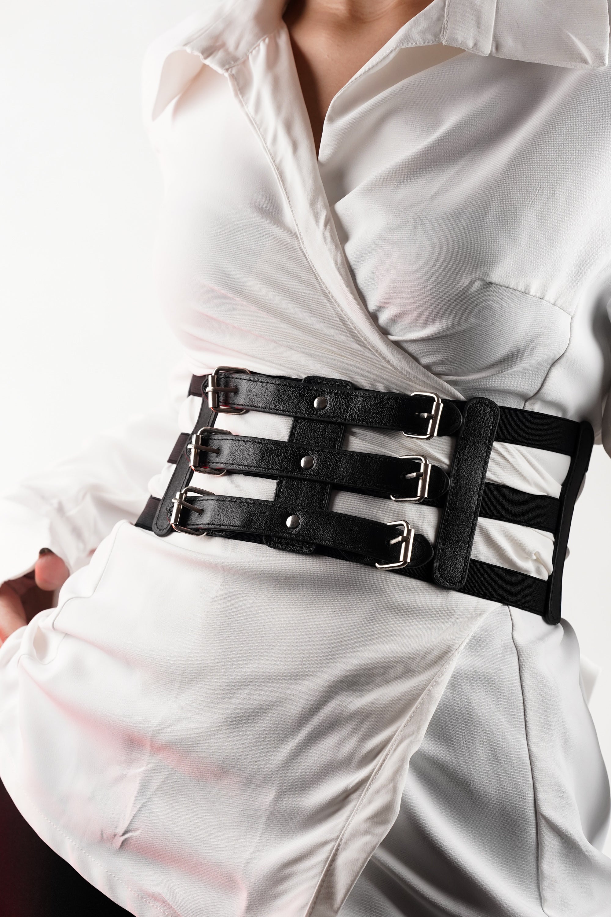 Punk Triplet Buckle Belt