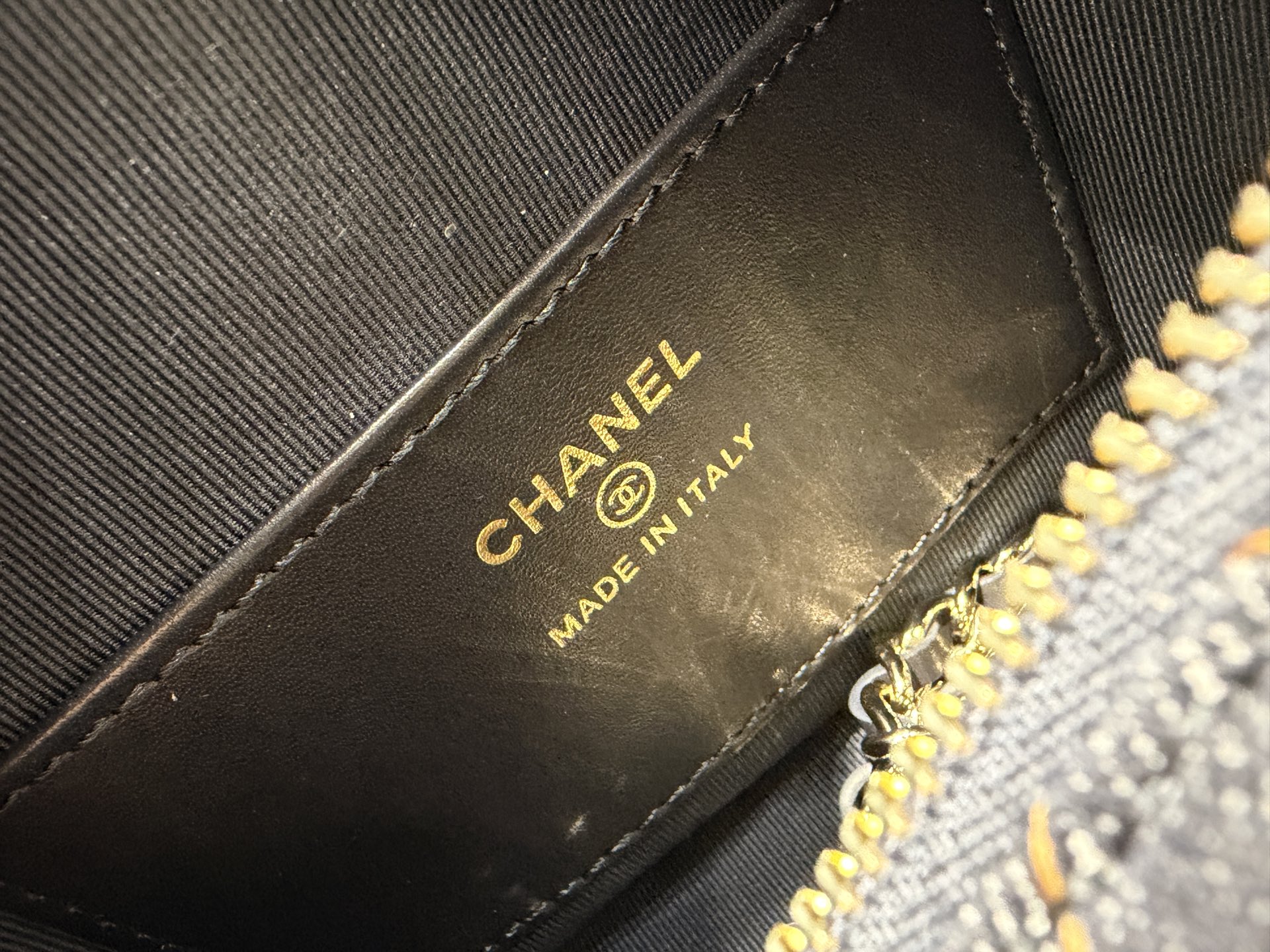 Chanel Classic Denim Chain Handbag